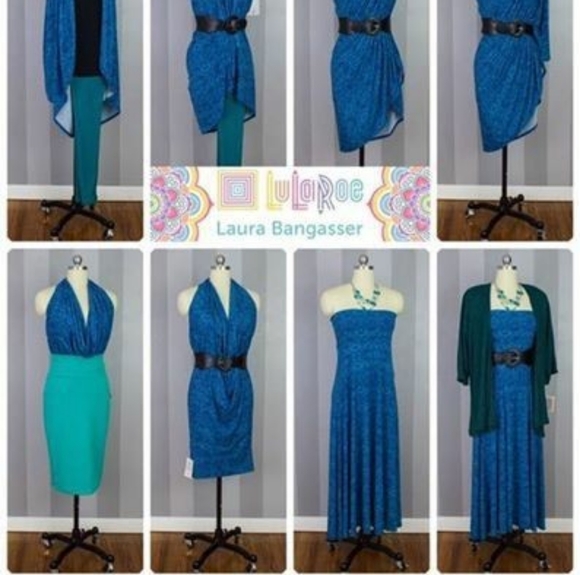 Lularoe skirt red white and blue - Picture 5 of 5